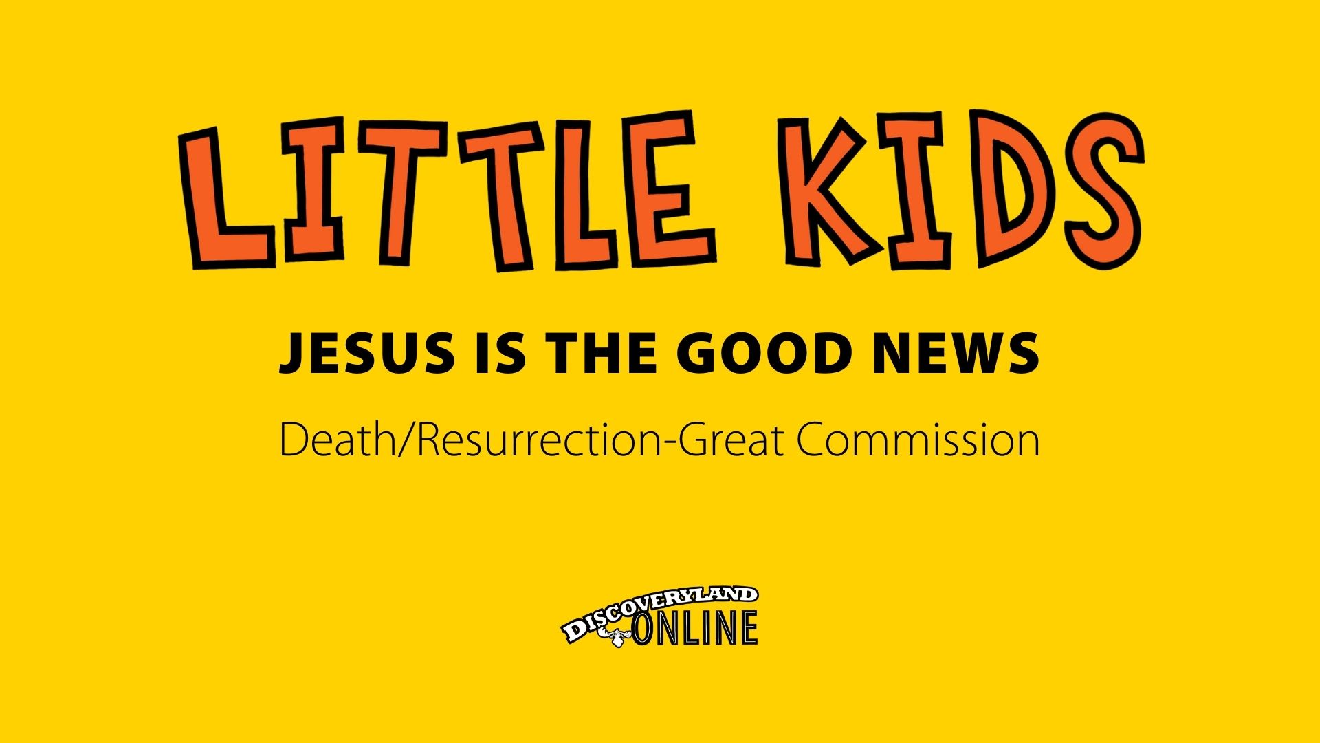 Jesus Is The Good News