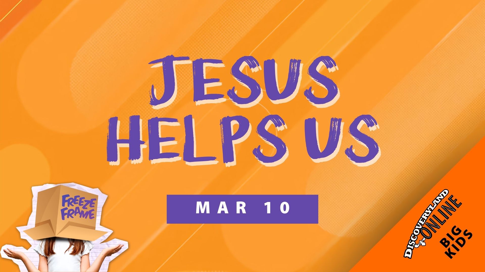 Jesus Helps Us