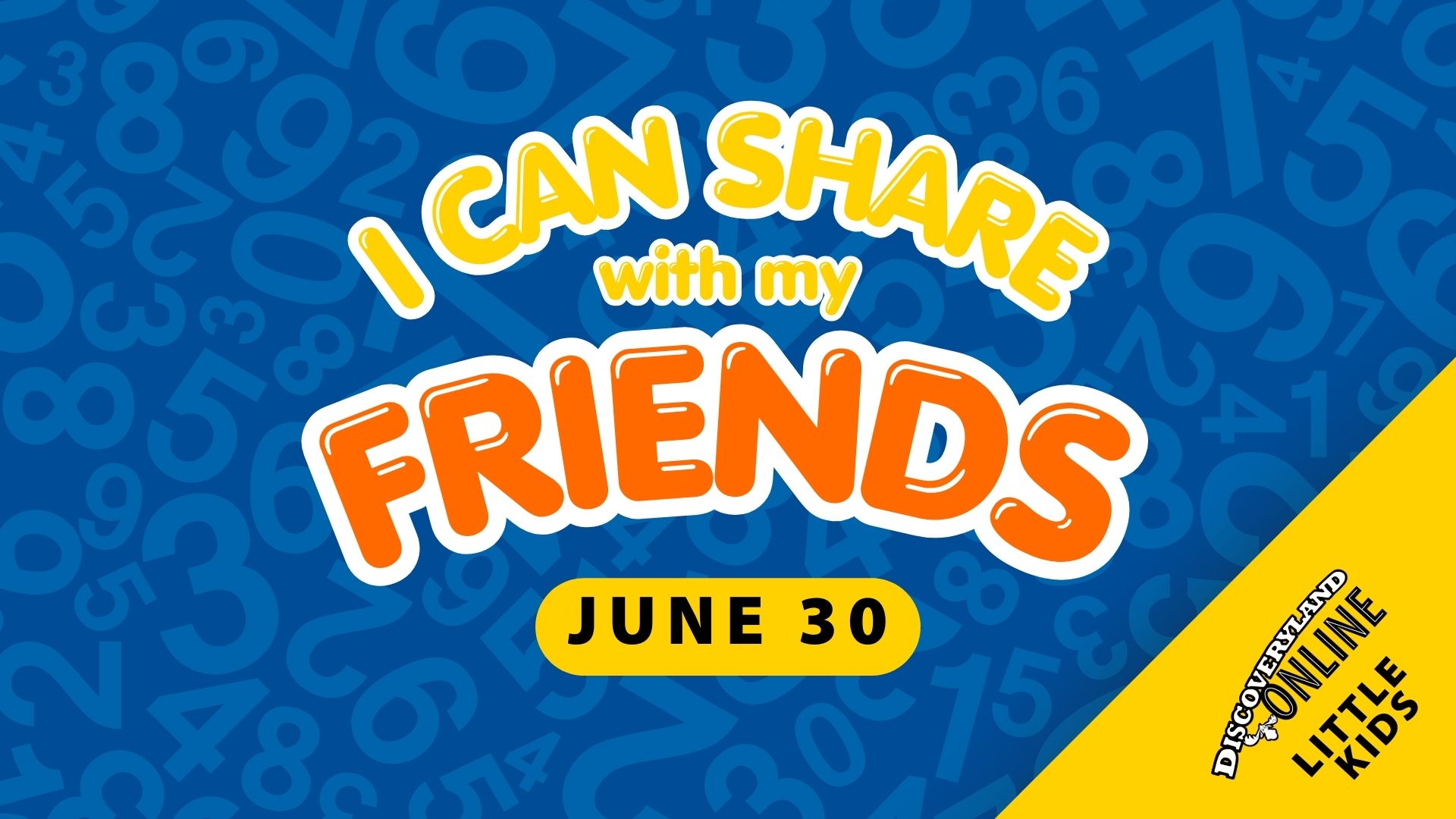 I Can Share With My Friends
