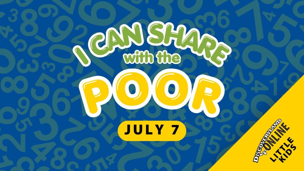 I Can Share With The Poor