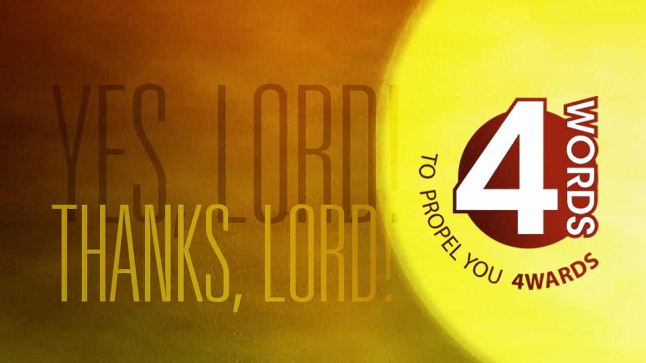 Thanks, Lord!