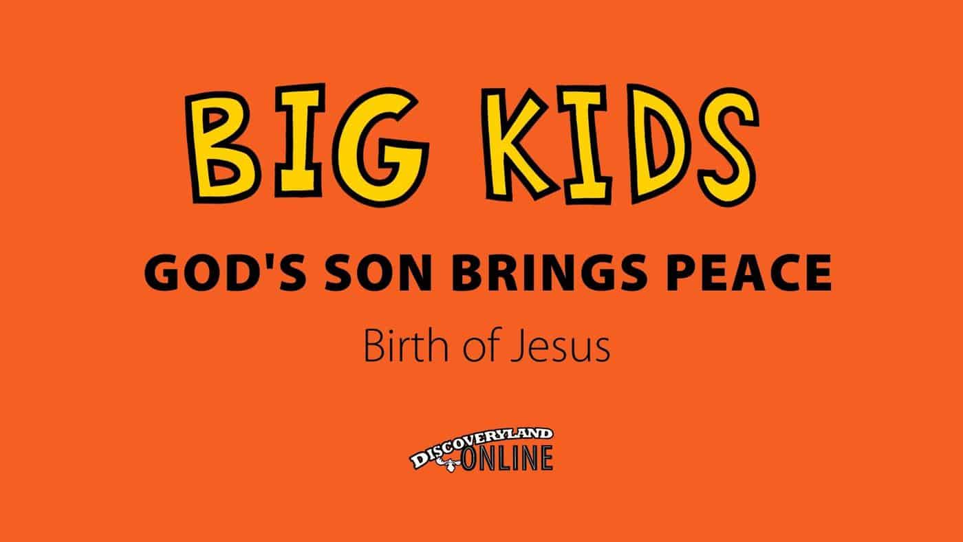 God's Son Brings Peace