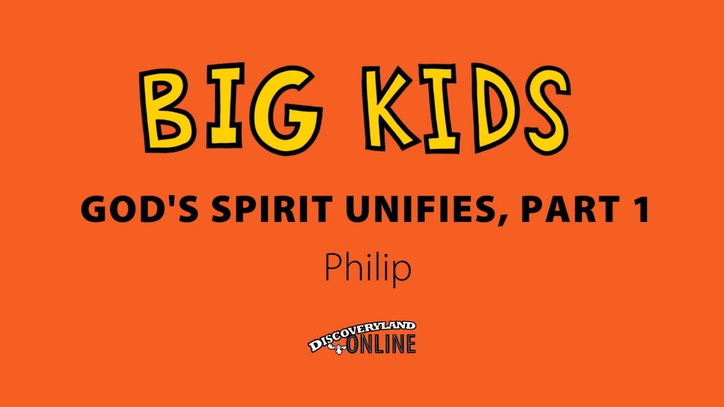 God's Spirit Unifies, Part 1