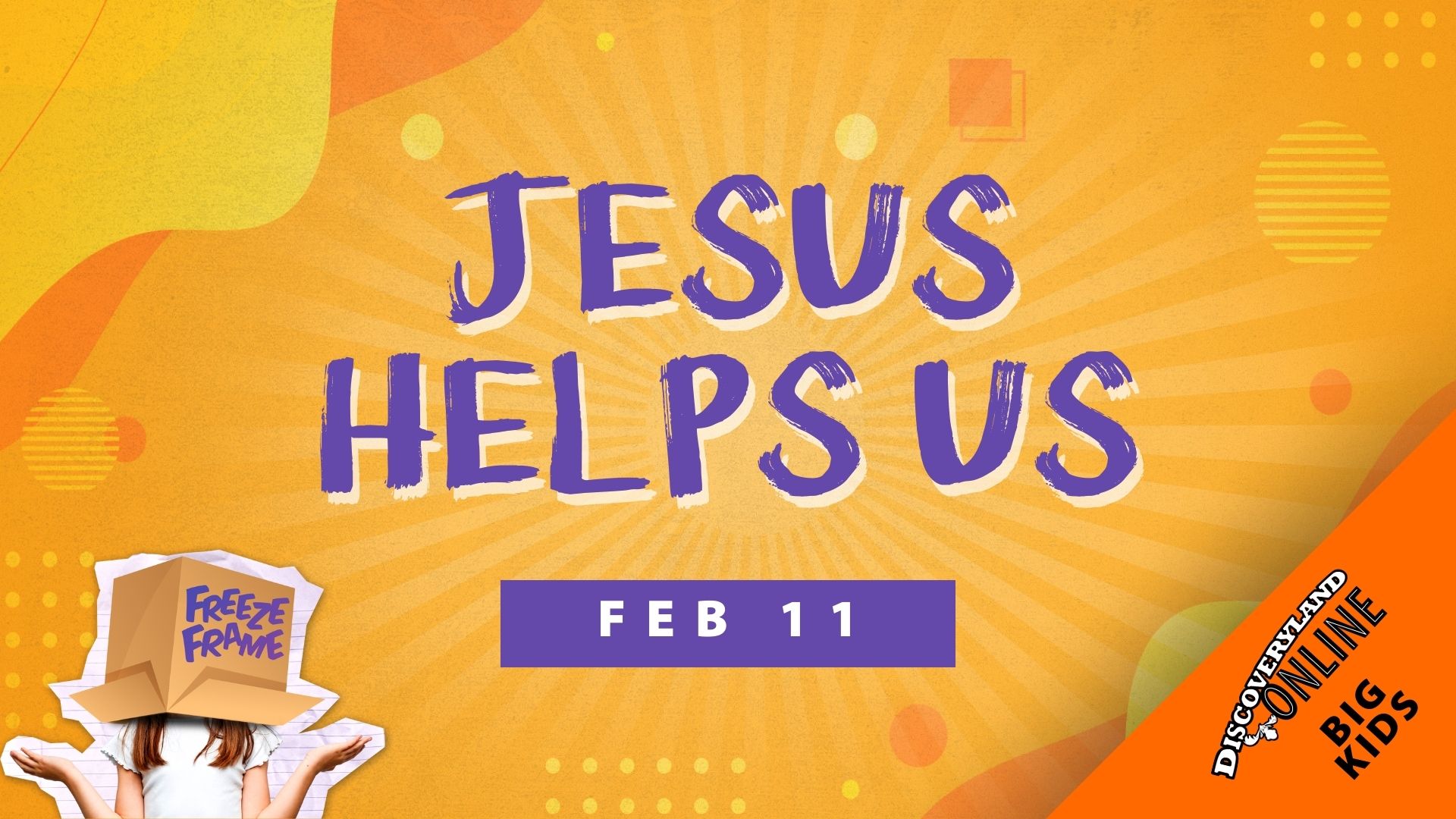 Jesus Helps Us