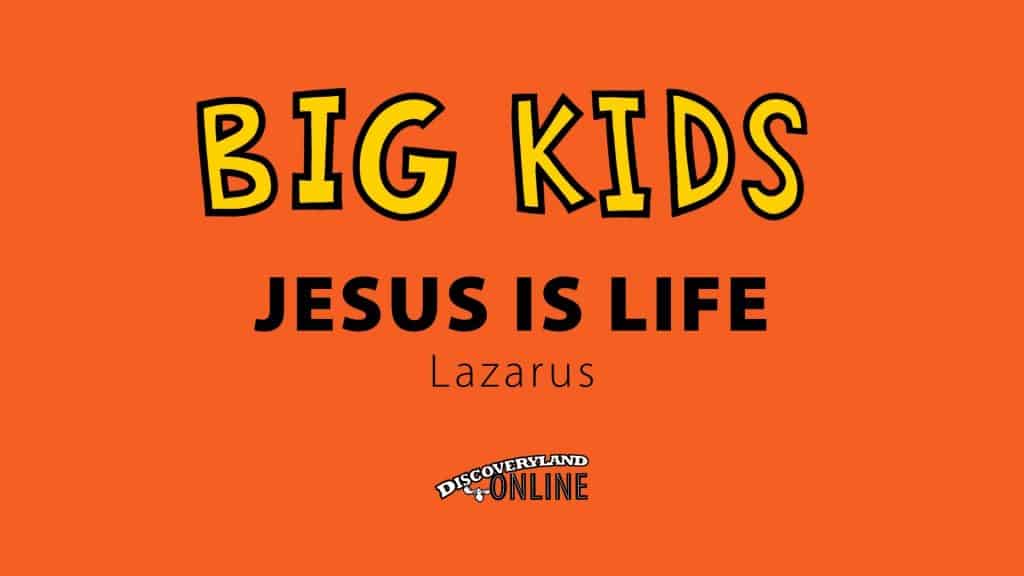 Jesus Is Life (lazarus)