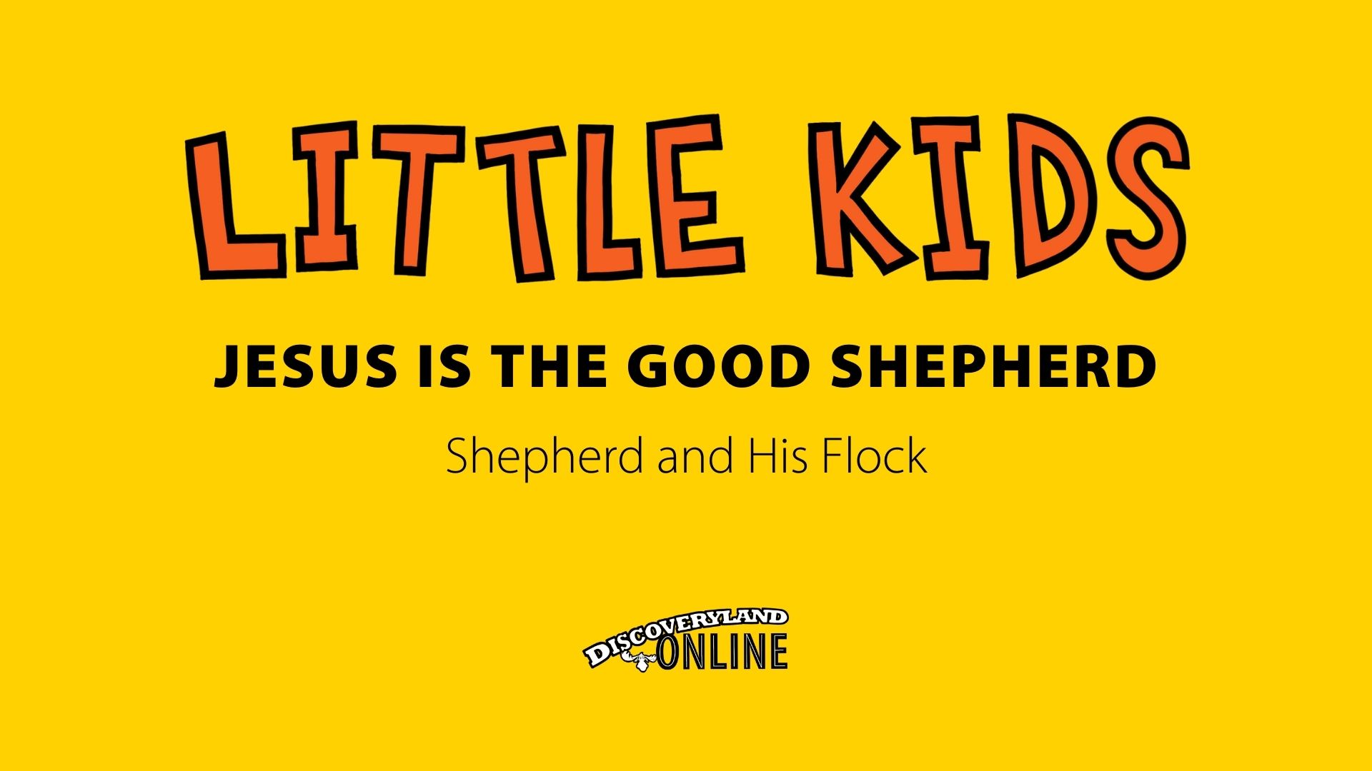 Jesus Is The Good Shepherd