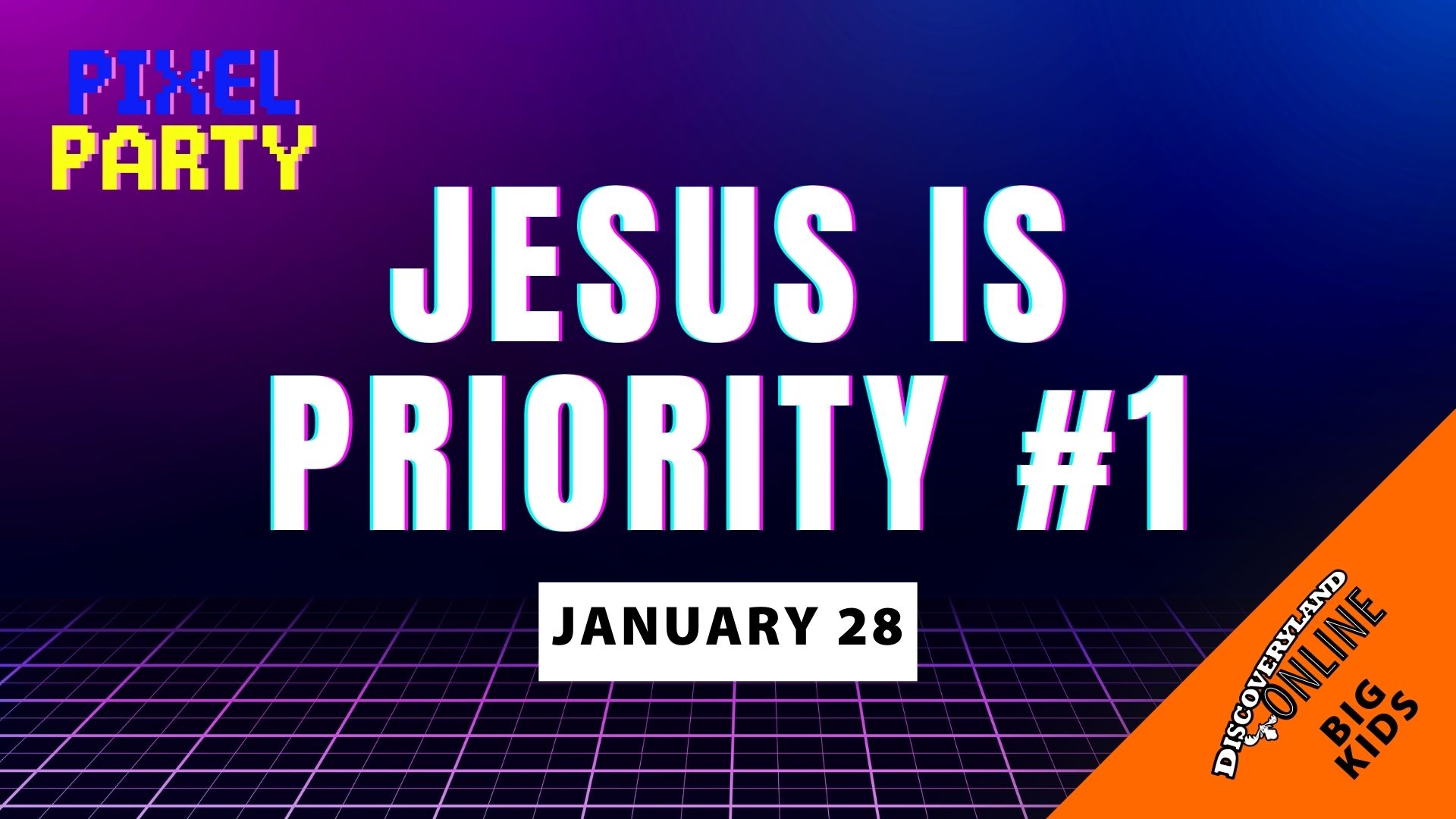 Jesus Is Priority #1