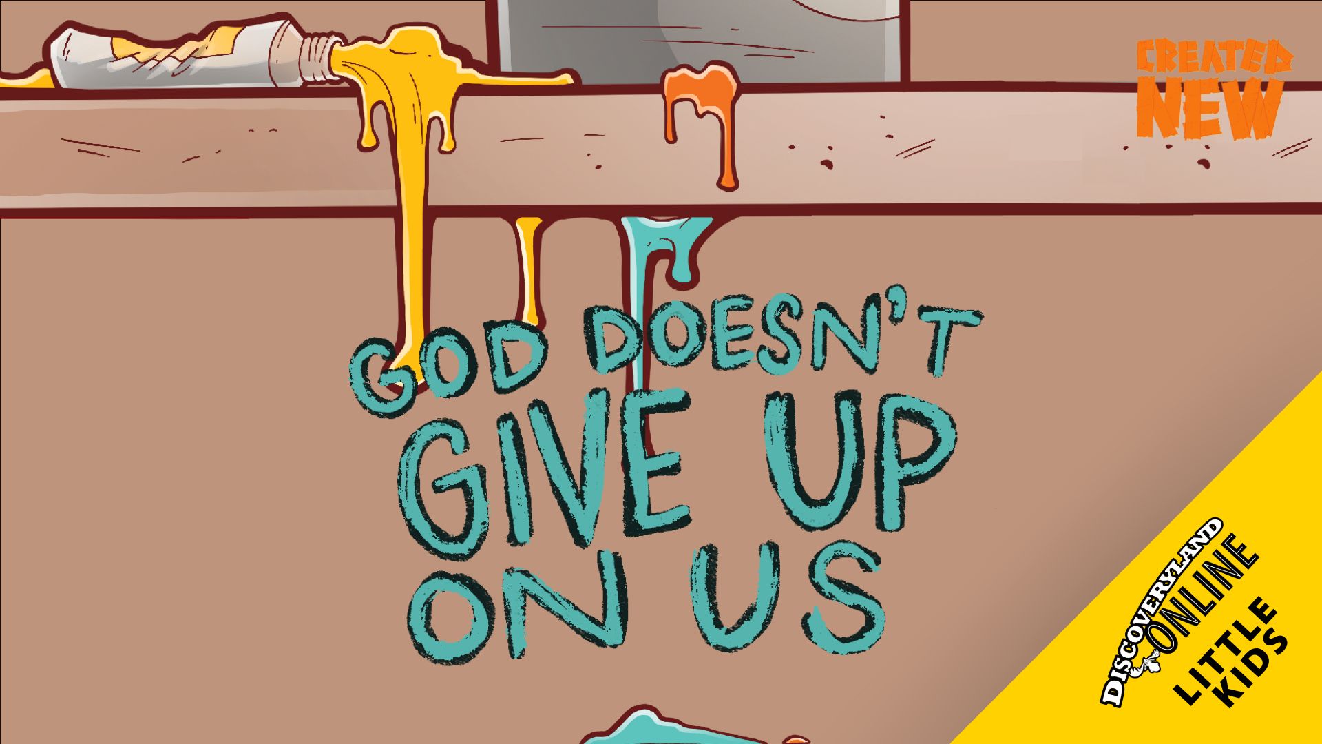 God Does't Give Up On Us
