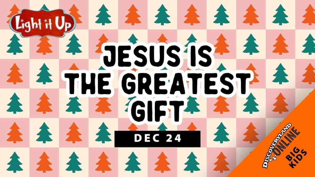 Jesus Is The Greatest Gift