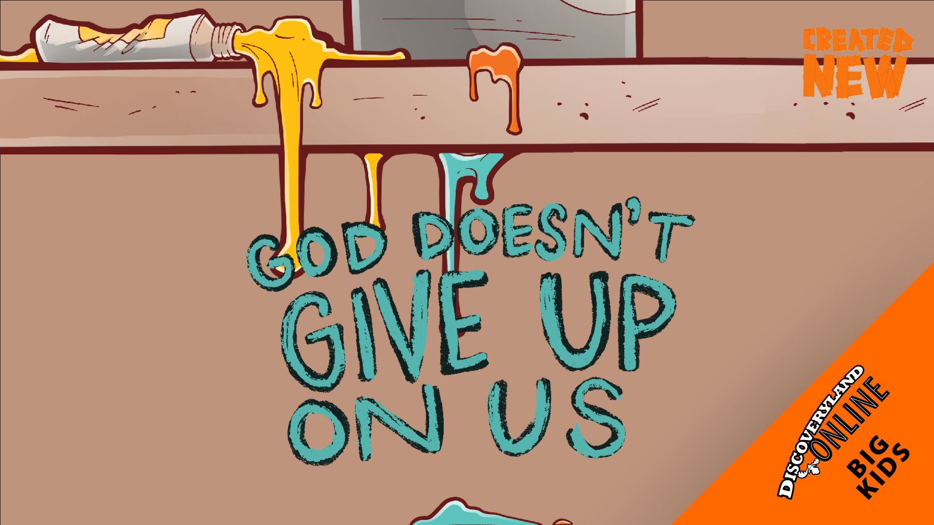 God Doesn't Give Up On Us