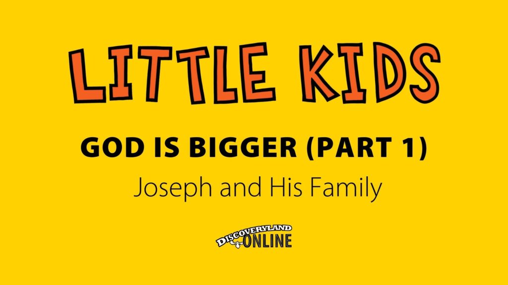 God Is Bigger (part 1)