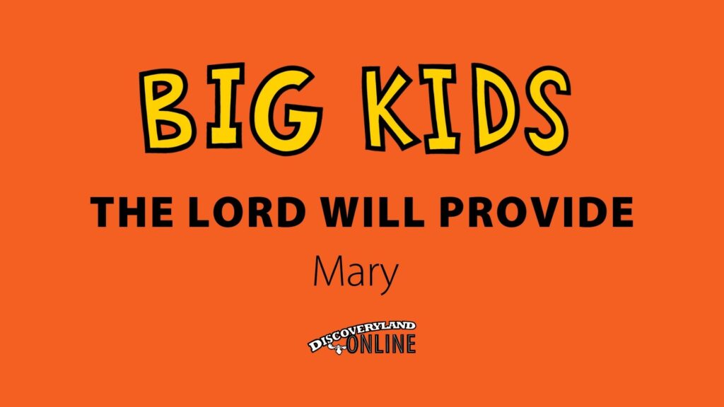 The Lord Will Provide