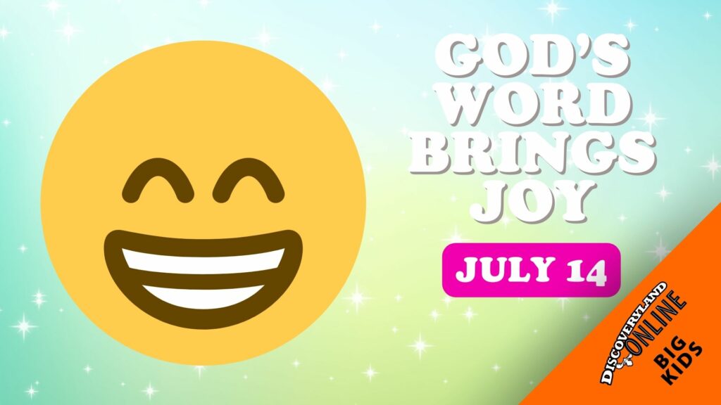 God's Word Brings Joy