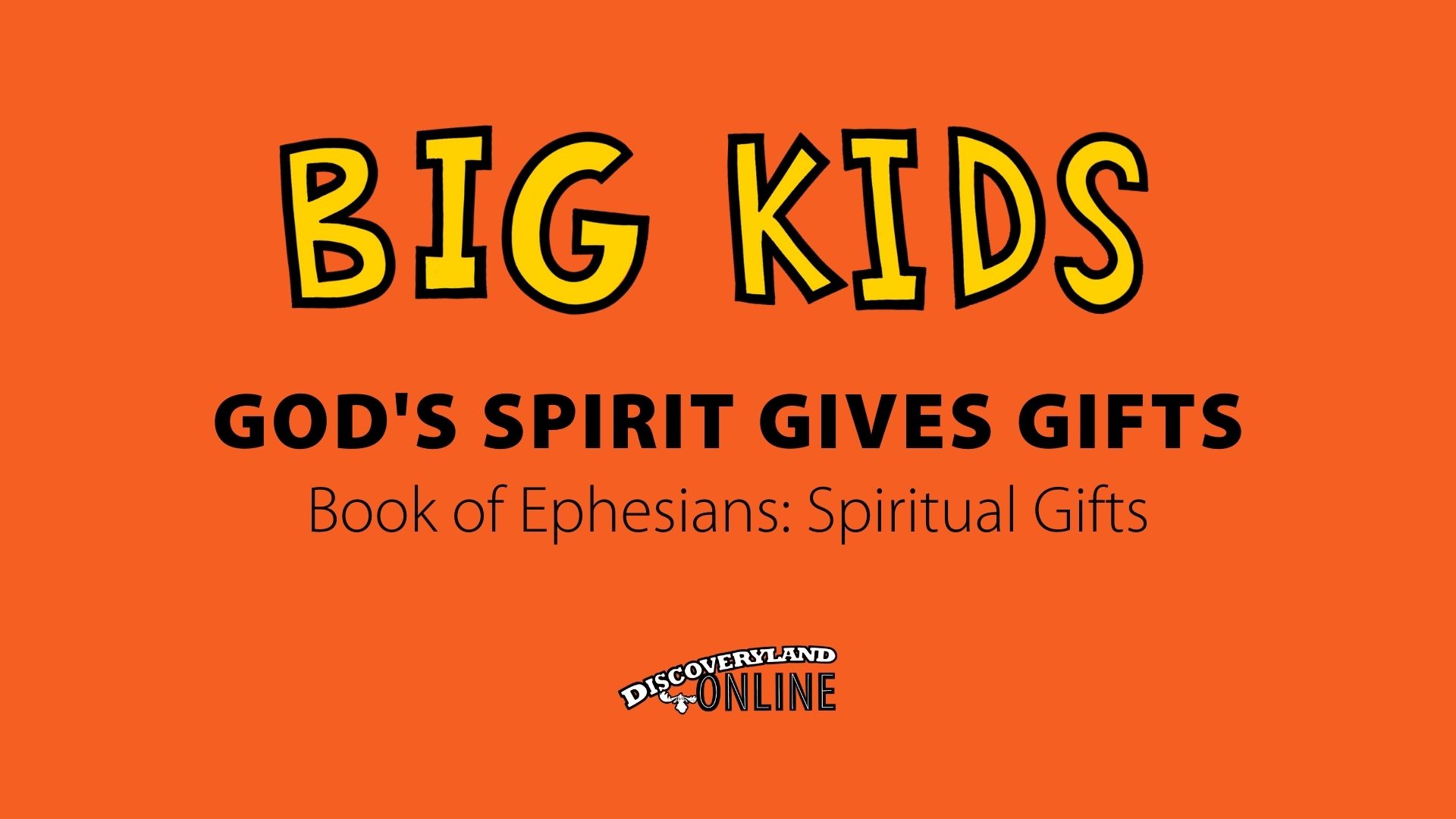 God's Spirit Gives Gifts