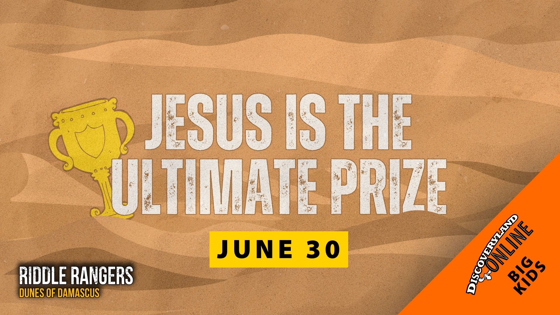 Jesus Is The Ultimate Prize