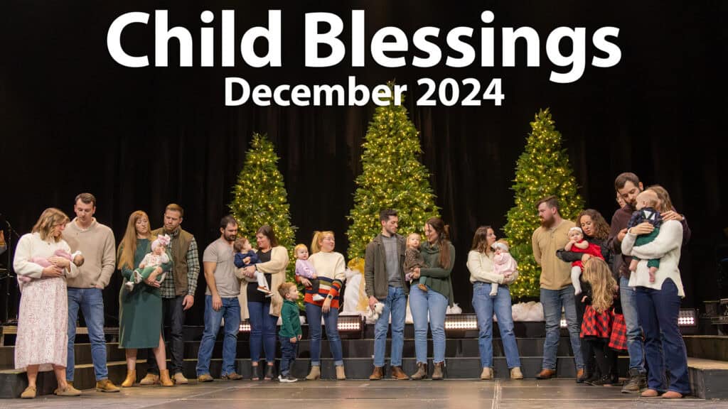 December 2024 Child Blessings Peoria