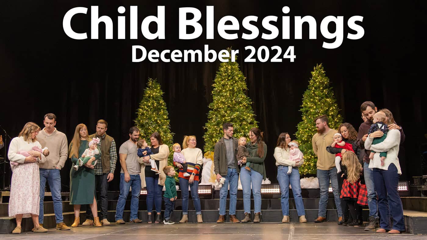 December 2024 Child Blessings Peoria