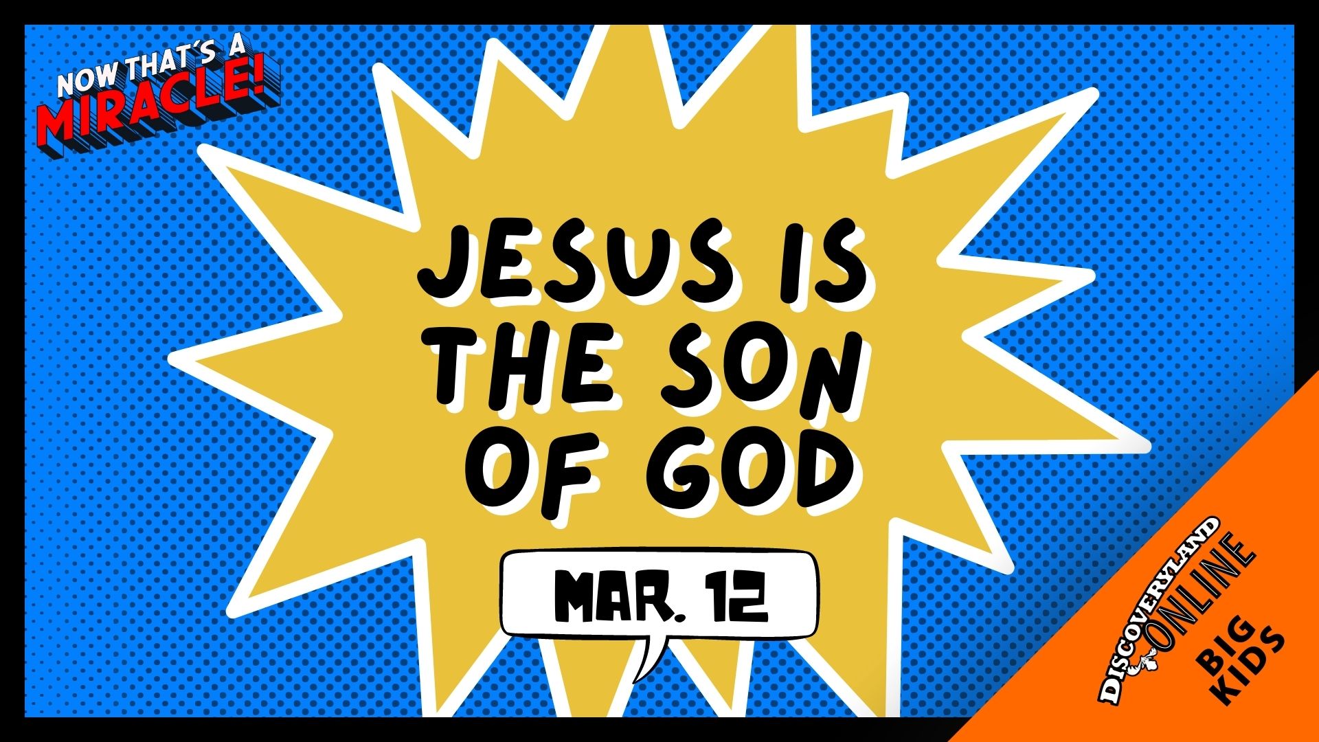 Jesus Is The Son Of God