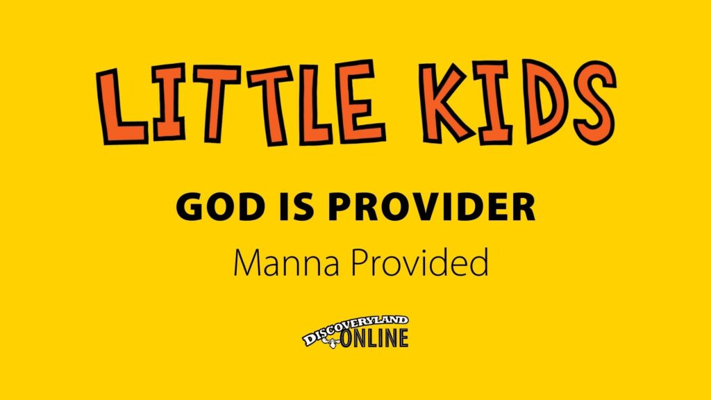 God Is Provider