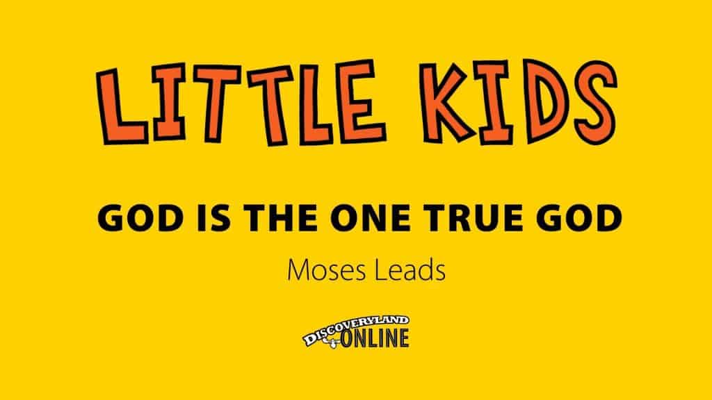 God Is The One True God