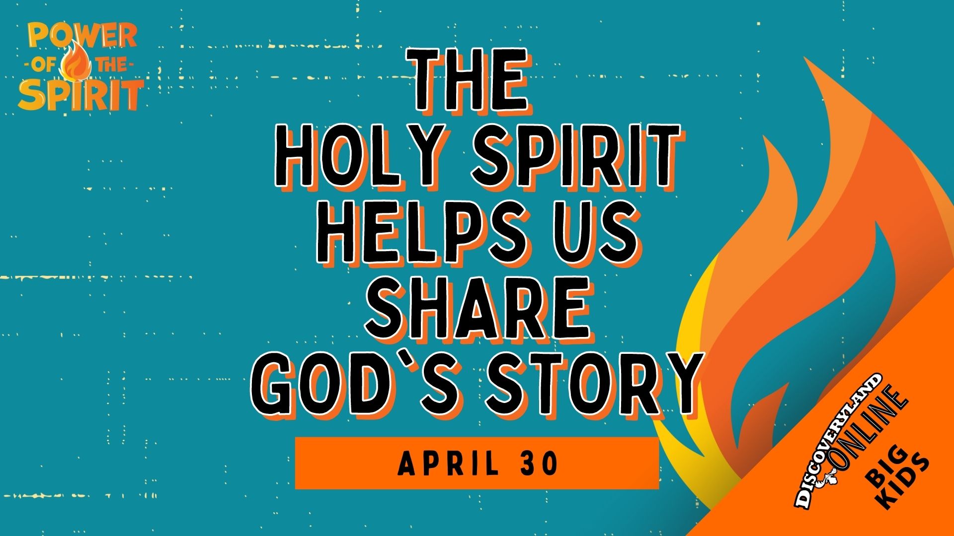 The Holy Spirit Empowers Us To Share God's Story