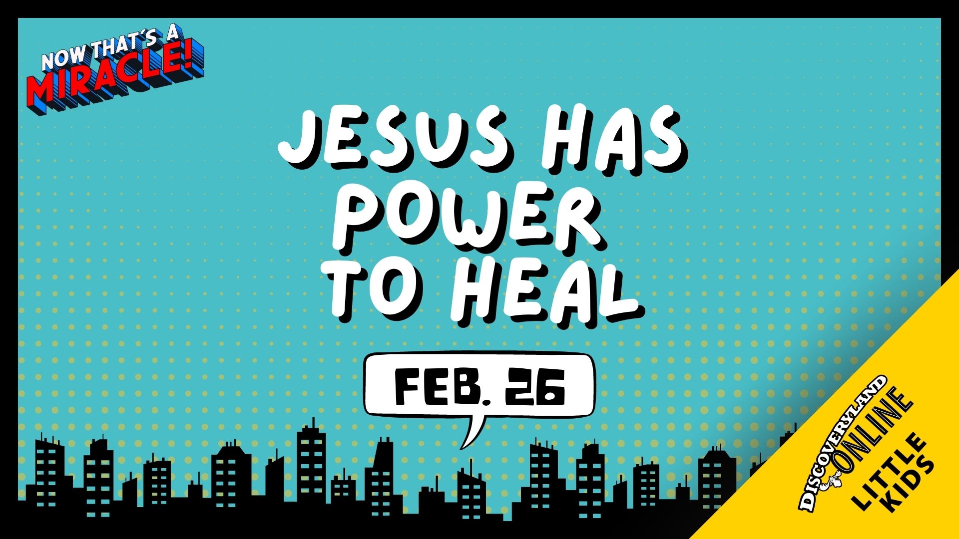 Jesus Has The Power To Heal