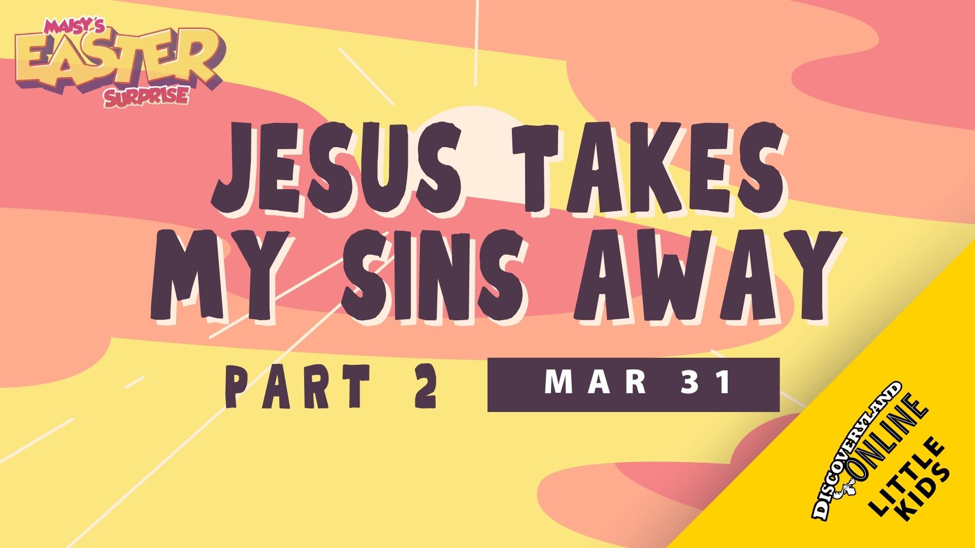 Jesus Takes My Sins Away Pt. 2