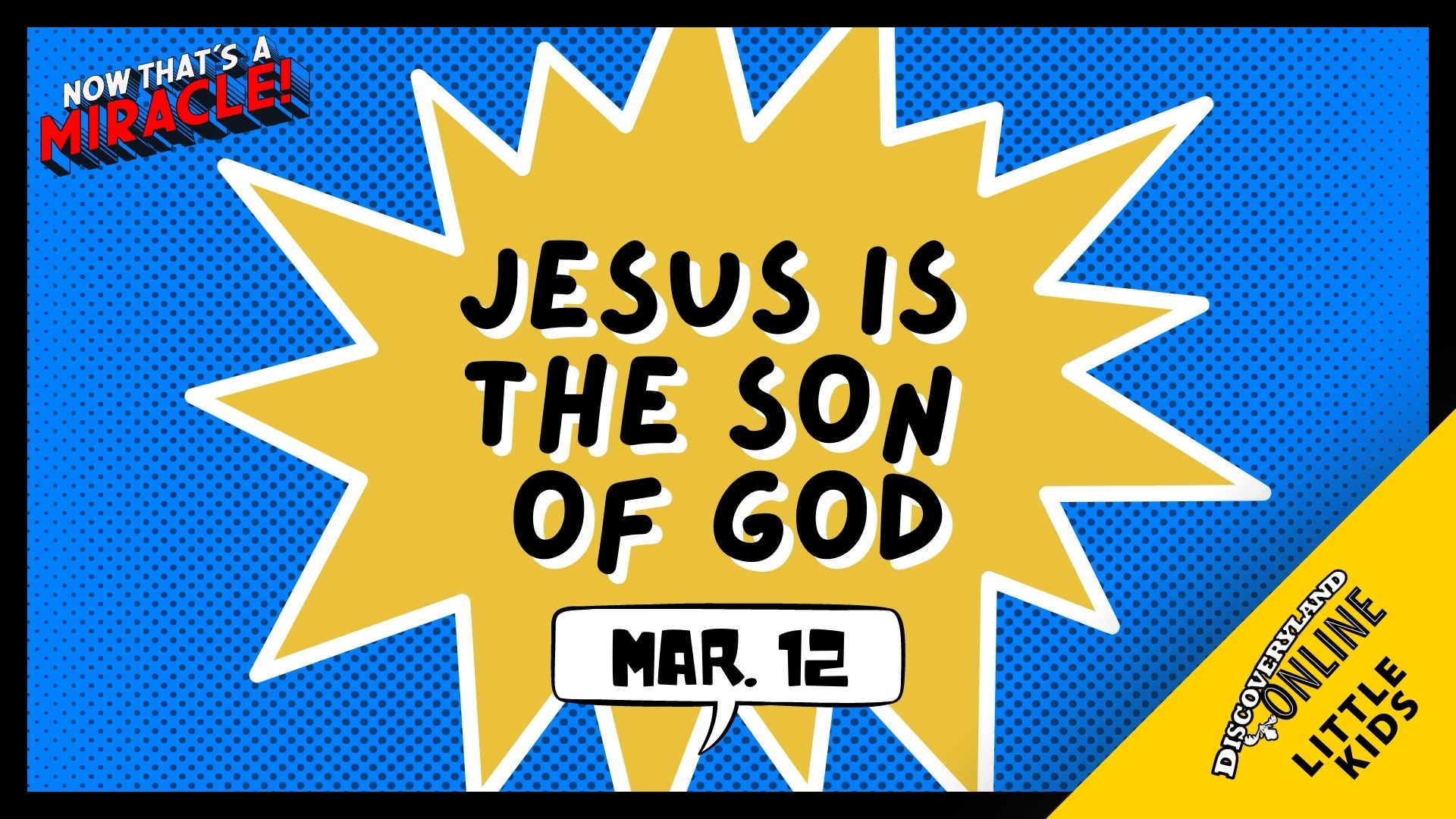 Jesus Is The Son Of God